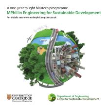 Cover image - ESD MPhil brochure